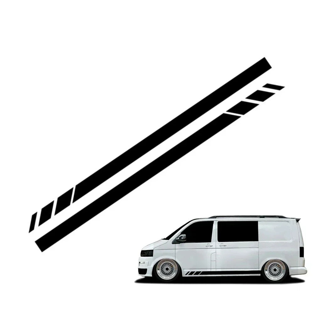 2 x Side Stripes / 23012CM / Side Stripes for Transporter T4 T5 Campervan RV