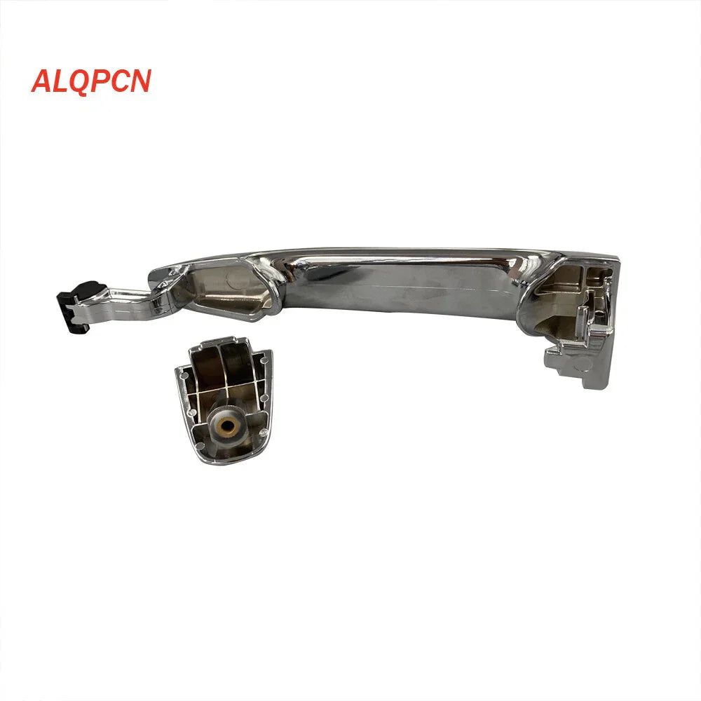 Chrome Rear Sliding Door Handle & Cap for Toyota Alphard (2003-2008)