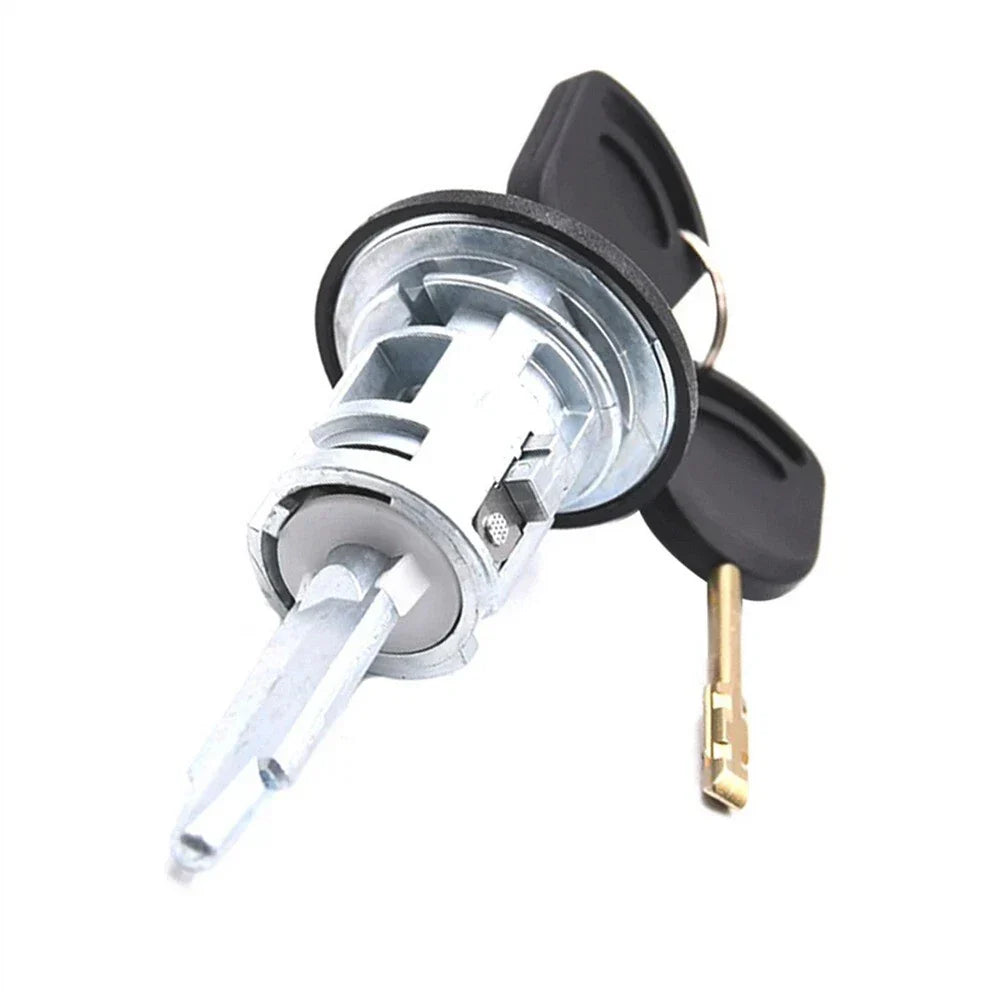 Front Driver Side Door Latch Lock Barrel Keys for Ford Transit (2000-2014)