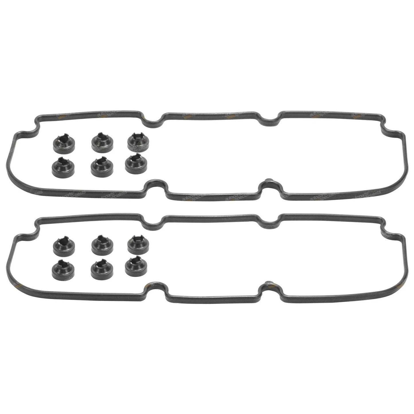 2 x 3.8L V6 Valve Rocker Cover Gasket Kits for Commodore
