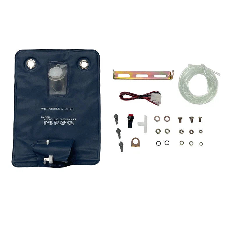 Washer Bottle Bag Kit for 12V Classic Cars