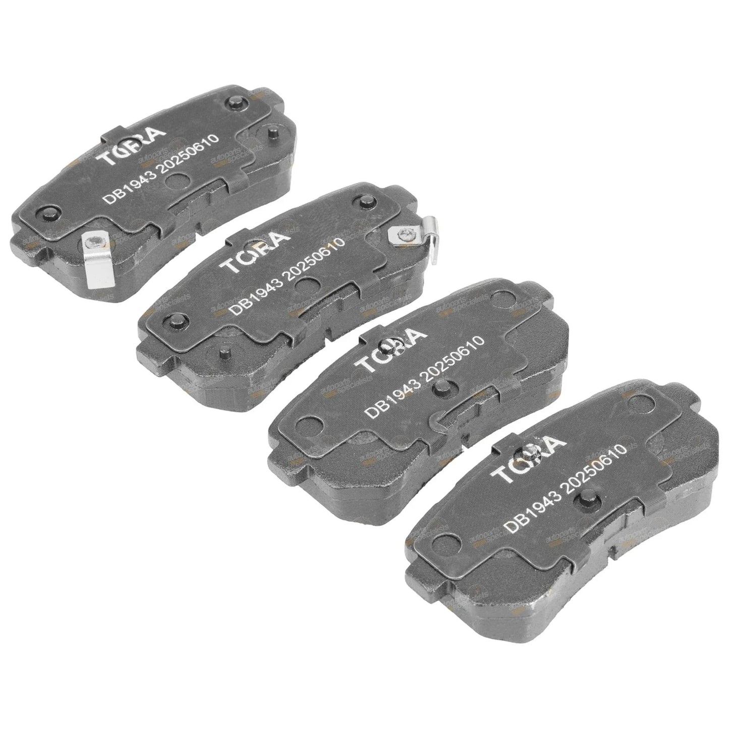 Rear Disc Brake Pad Set for Kia Rio JB (2005 - 2010)