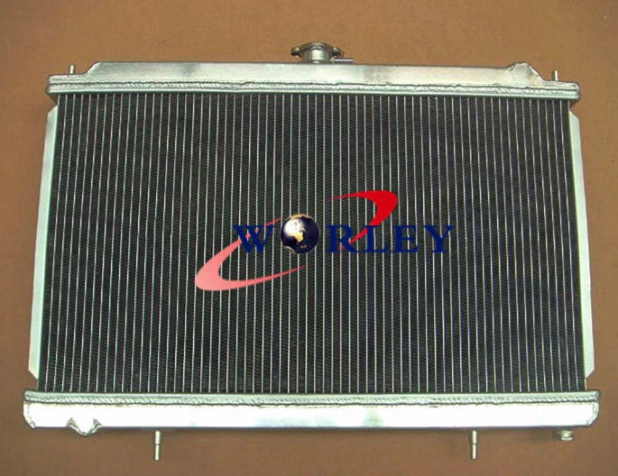 Aluminum Radiator & Shroud + 2 Fans for Nissan Silvia S14 S15 (1995-2002)