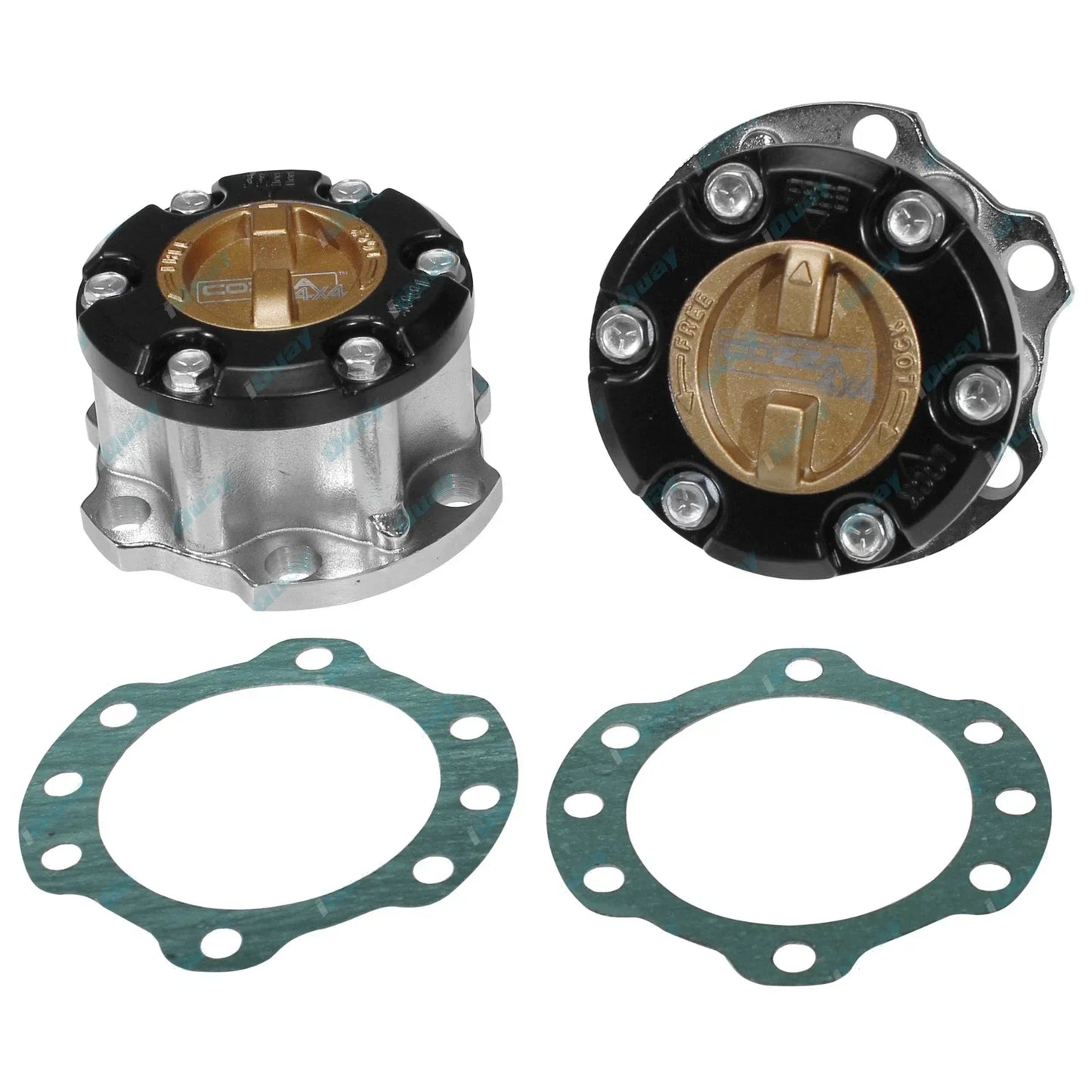 Free Wheel Locking Hub Set for Toyota Prado KZJ78 (1993-1996) Diesel 4x4