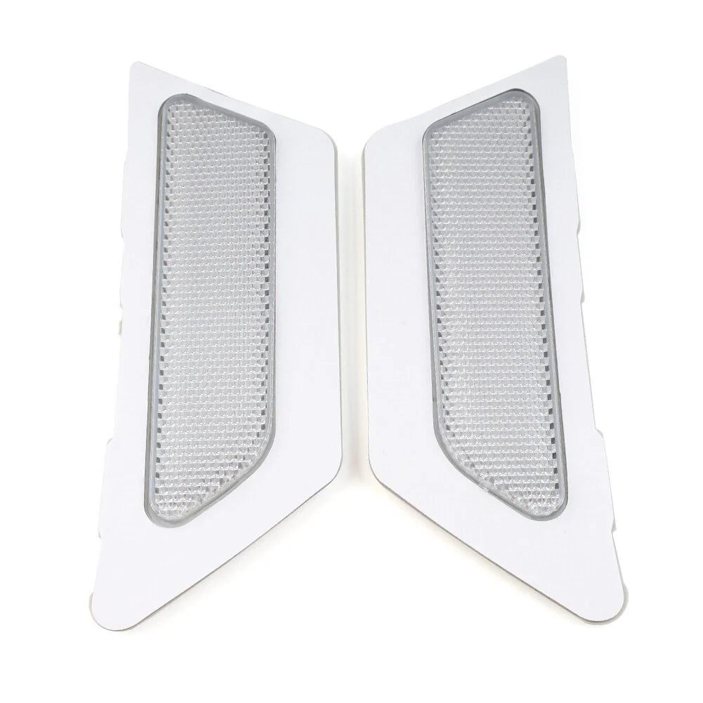 White Side Marker Lights for Audi A4 B9 (2017-2019) 8W0945071 8W0945072