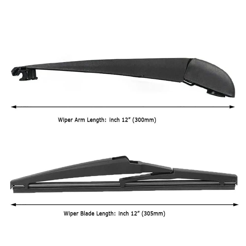 Rear Wiper Arm Blade Set for 2011-2018 Jeep Grand Cherokee (2011-2018)