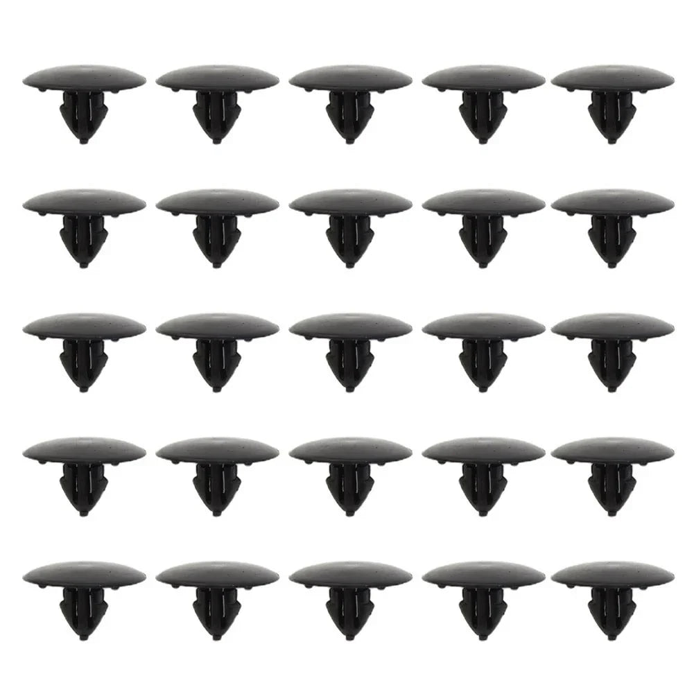 25 x Fixed Clip Black Fastener for Toyota Hood Insulation