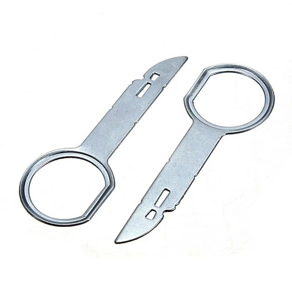 Plastic + Iron Removal Tools for Car Radio Din Stereos
