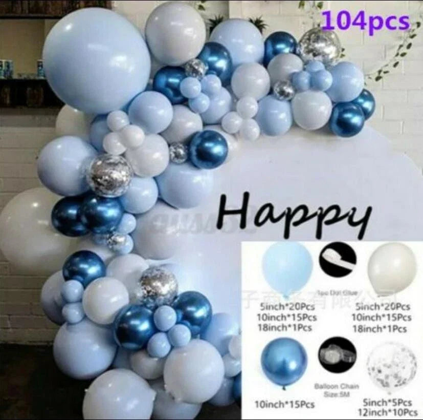 Balloon Arch Kit for Birthday Wedding Baby Decor DIY