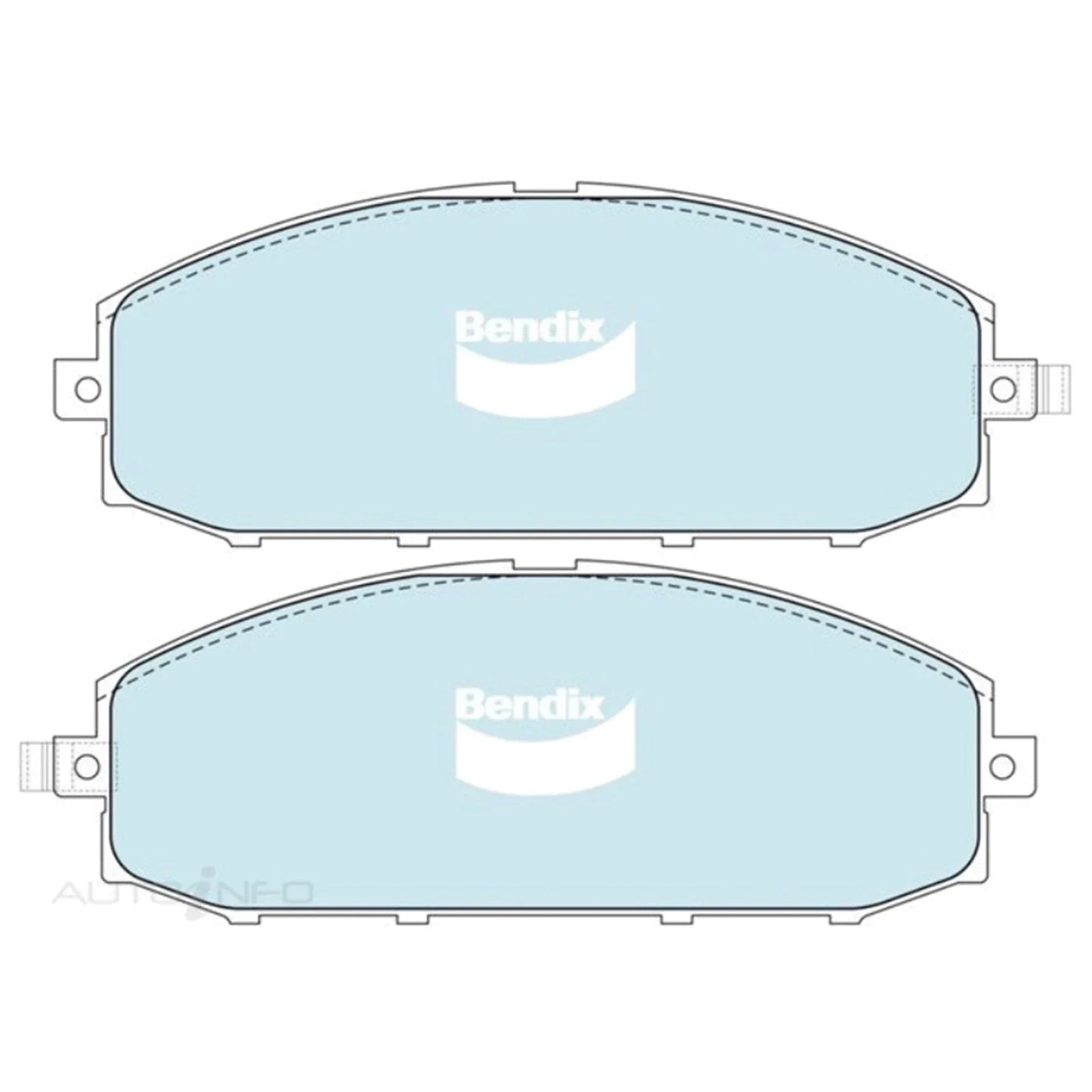 Front Disc Brake Pad 4.2L 4.5L 4.8L 3.0L for Nissan Patrol GU