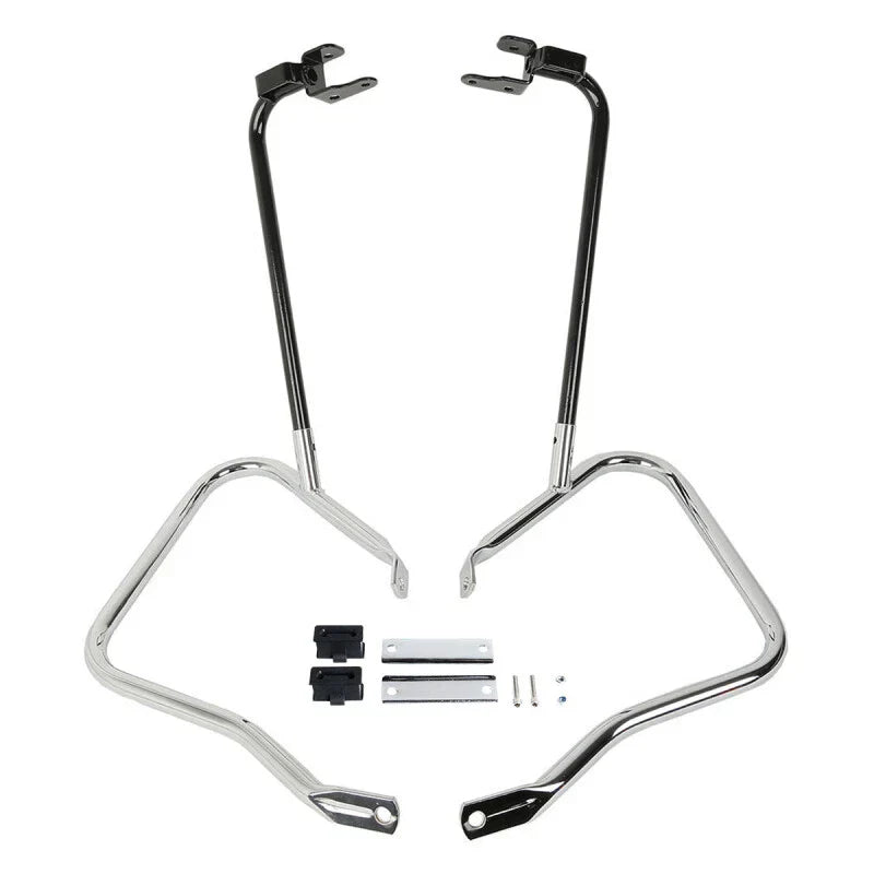 Saddlebag Bracket Guard Bars for Harley Electra Glide Street Glide (2014-2024)