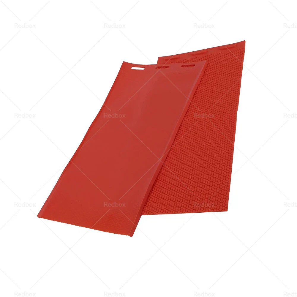 Beekeeping Soft Red Beeswax Wax Sheets for DIY Silicone Comb Mold