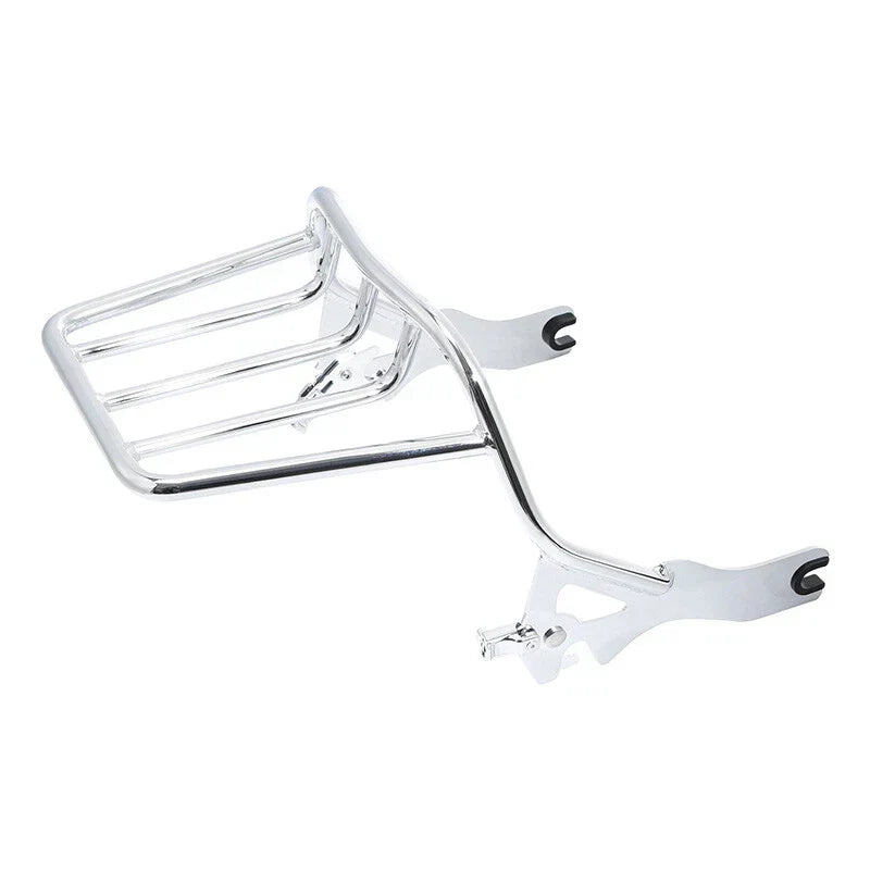 Chrome Luggage Mount Rack for Harley Softail FXFB FXFBS (2018-2024)