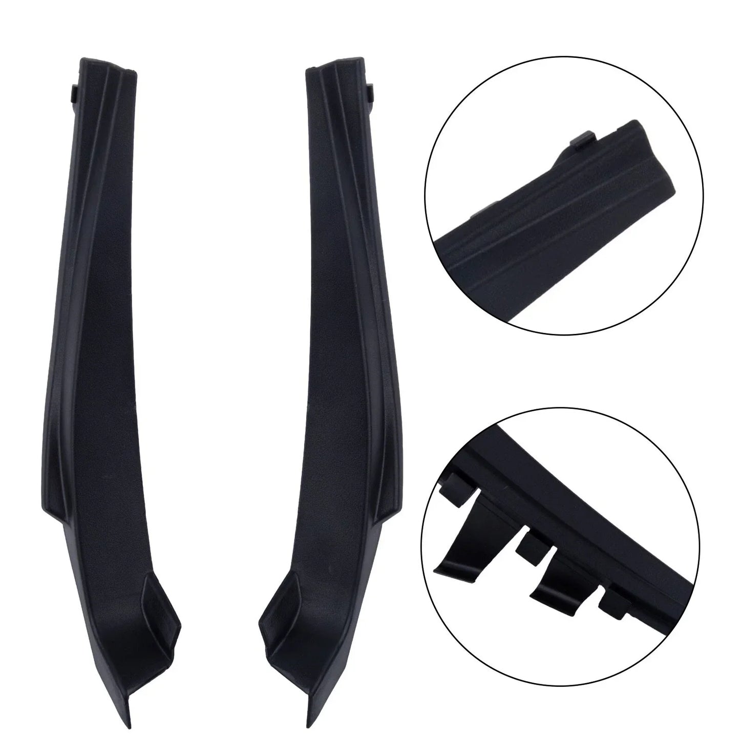 2 x Front Wiper Side Cowl Extension Cover for Nissan Sentra (2013–2019)