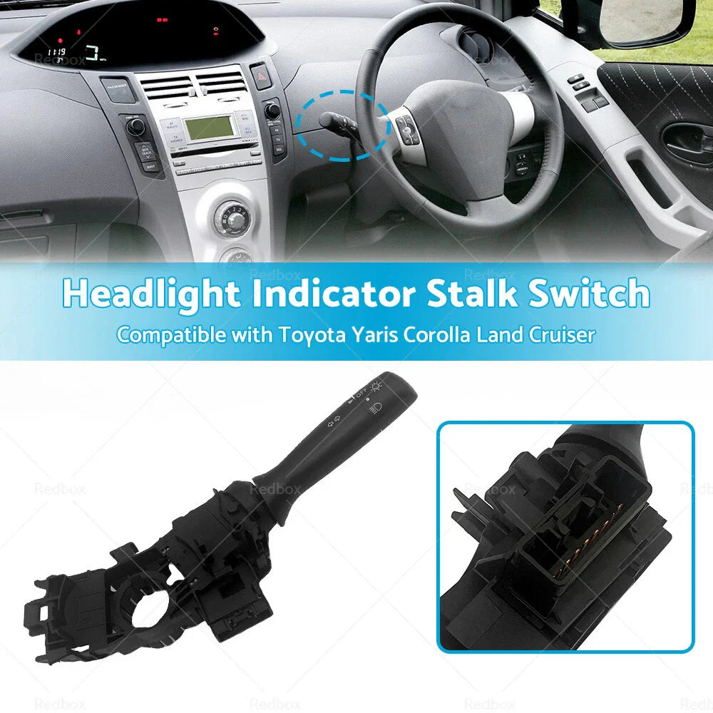 Headlight Indicator Stalk Switch for Toyota Yaris, Corolla, Land Cruiser