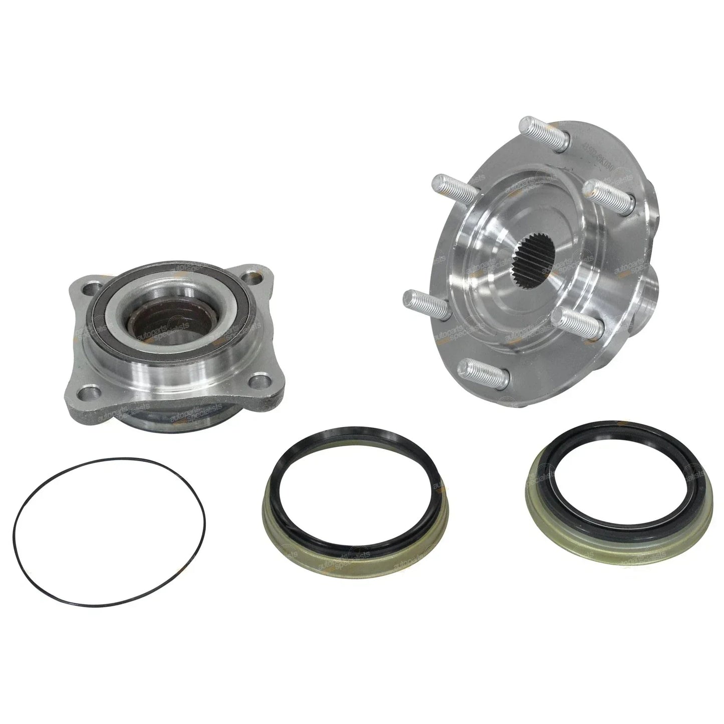 Front Wheel Bearing + Stud Axle Hub for Hilux GGN25 KUN26 TGN26 (2005–2016)