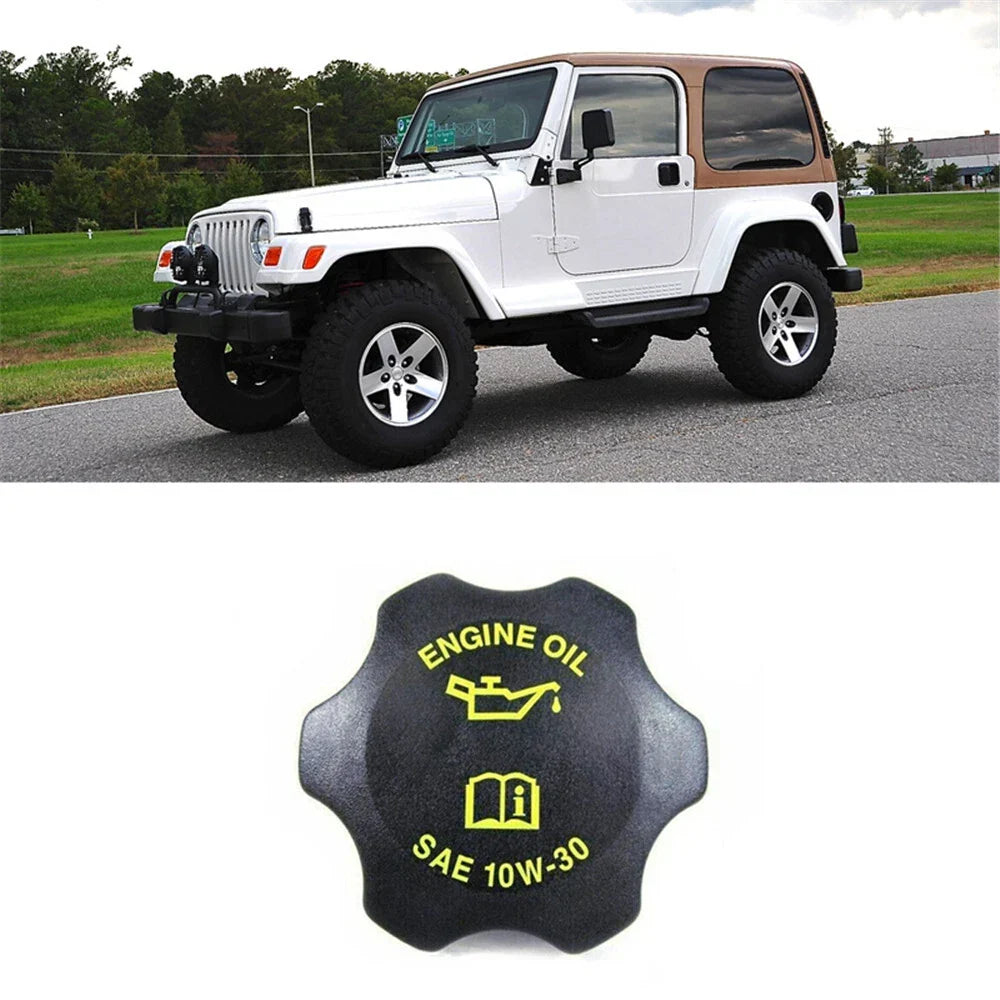 Oil Filler Cap for Jeep Wrangler Cherokee Grand Cherokee (1994-2006)