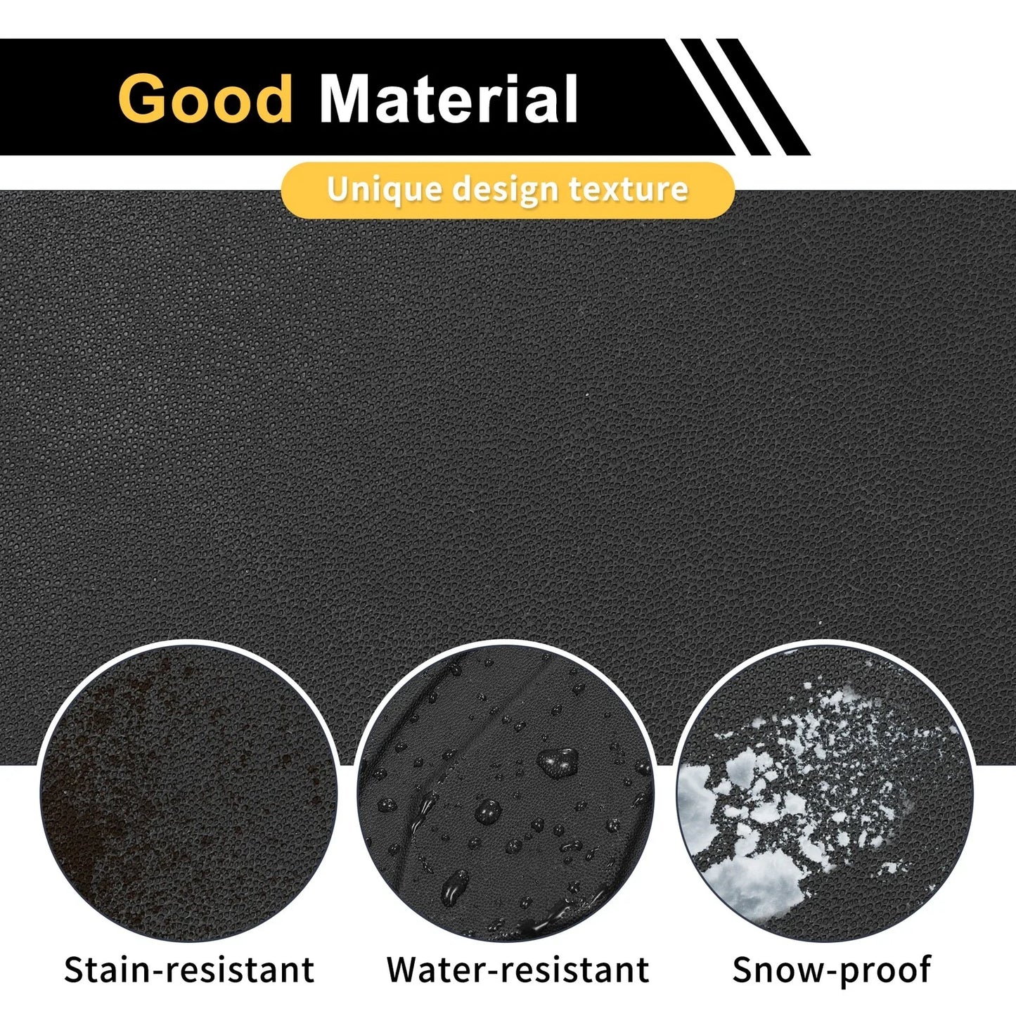 Cargo Liner Rear Trunk Mat Diamond Pattern TPE for BMW X7 7 Seats (2019-2024)