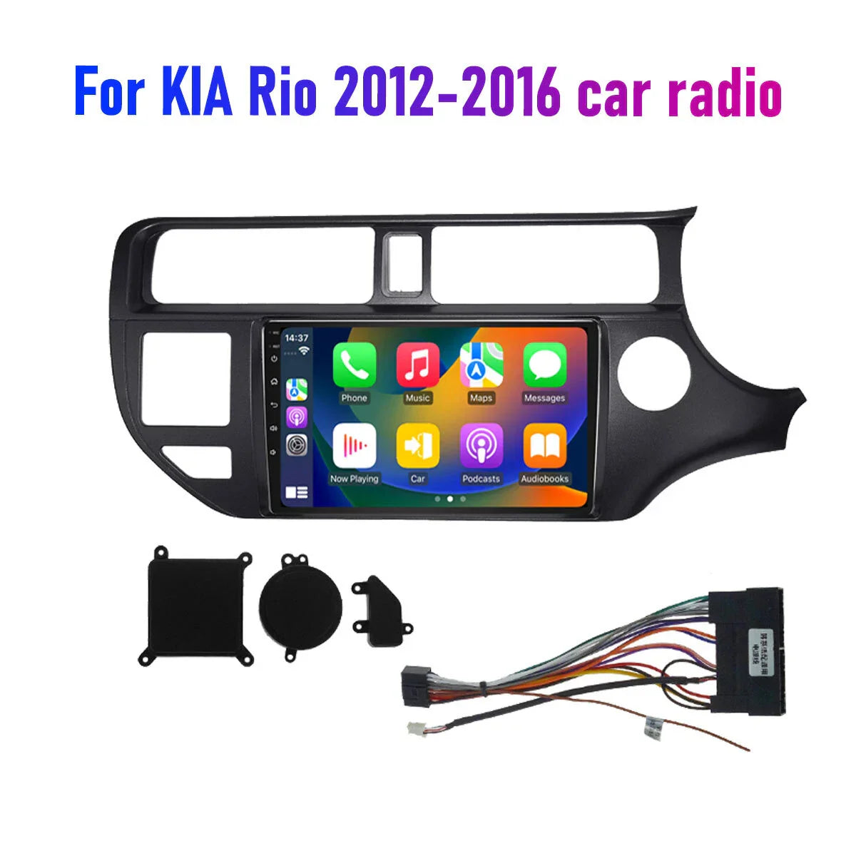9” Carplay Android Auto Stereo Radio for Kia Rio (2012-2016)