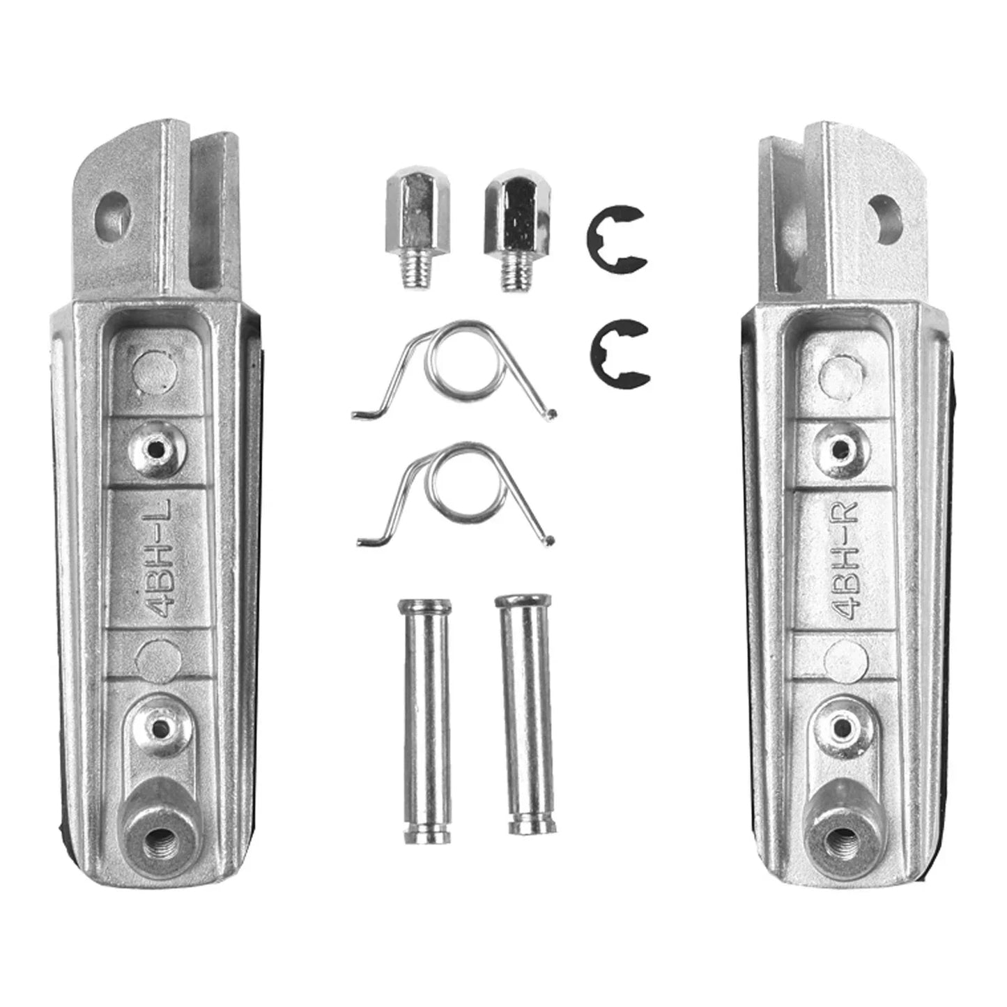 Driver Passenger Footrests Footpegs for Yamaha FZ1 FZ6 Fazer (2001-2013)