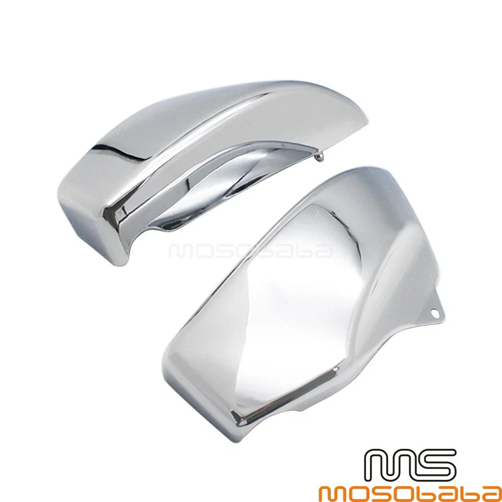 Chrome Battery Side Covers for Honda VTX1800 R/T (2002-2008)