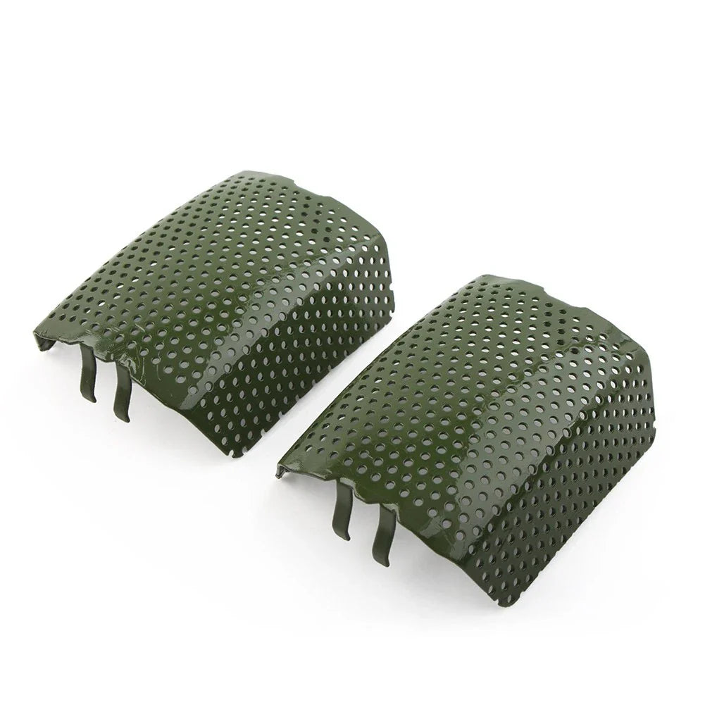 Green Front Caliper Screen Inserts For Harley-Davidson V-Rod & Touring