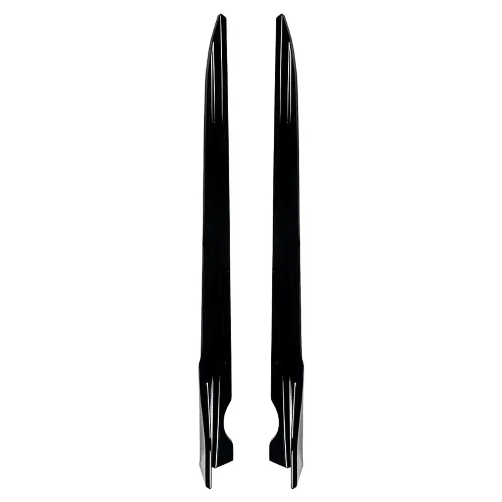 Skirt Extensions Left Right for BMW G05 X5 LCI M Sport (2019-2025) Glossy Black