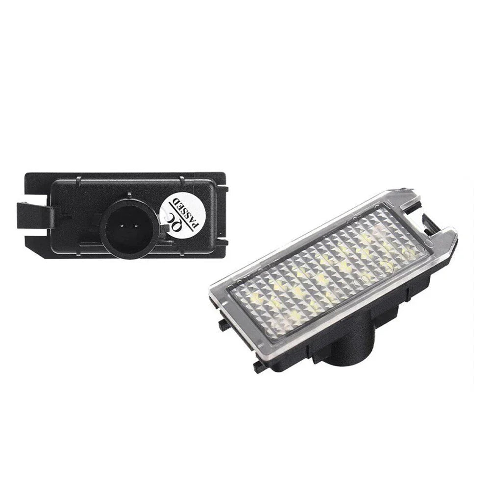 LED License Plate Lamps for Jeep Grand Cherokee, Compass, Patriot, Fiat 500, Dodge (2005-2023)