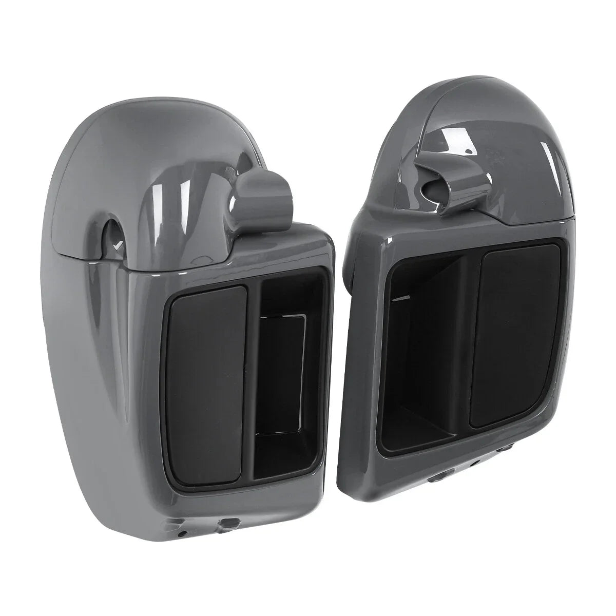 Vented Speaker Pods for CVO Street Road Glide (2018) - Gunship Gray