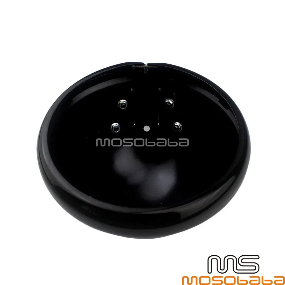 5.75" Round Headlight Housing for Harley Softail, Fat Bob, Low Rider, Street Glide
