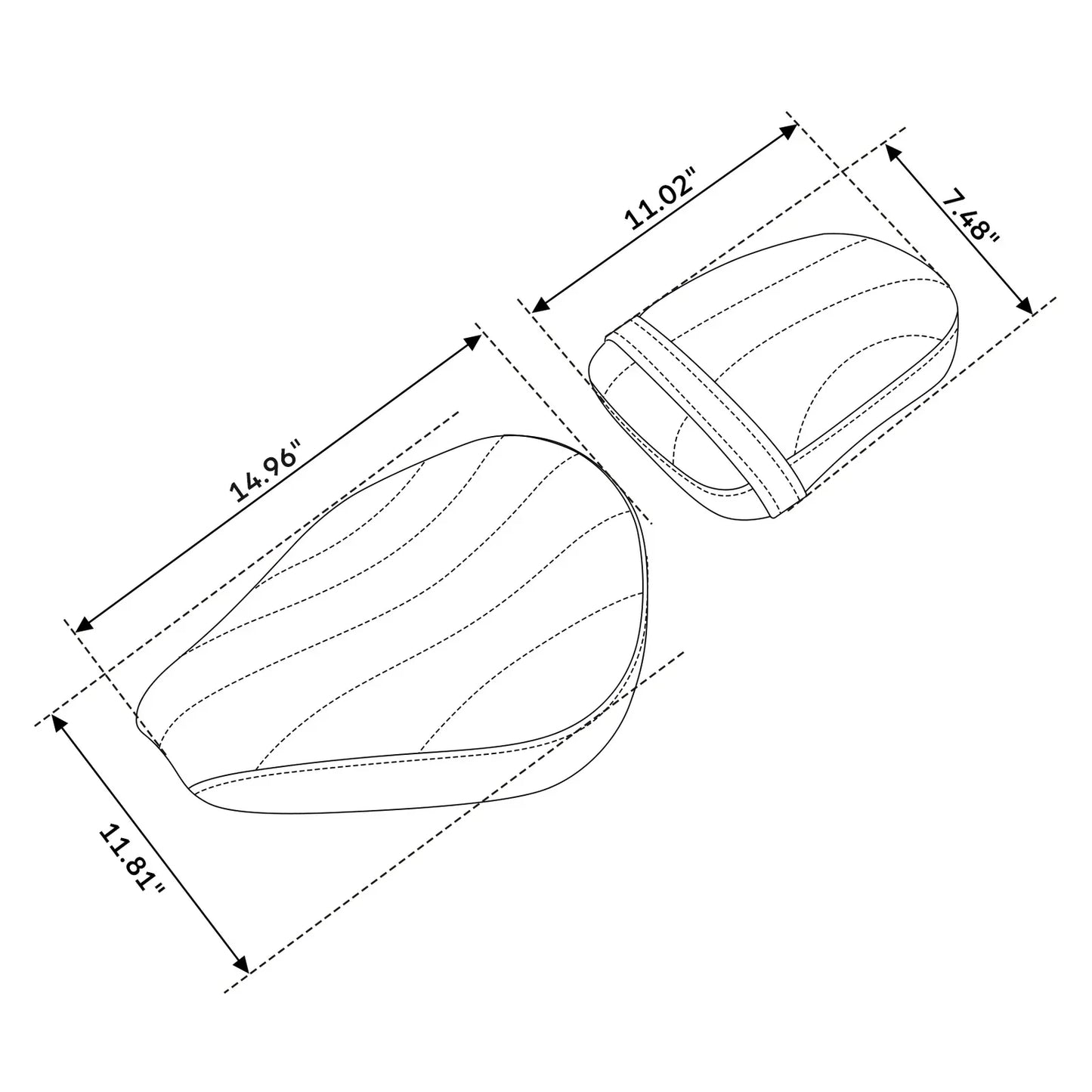 Driver & Passenger Seats for Honda Rebel CMX300 (2017 - 2024)
