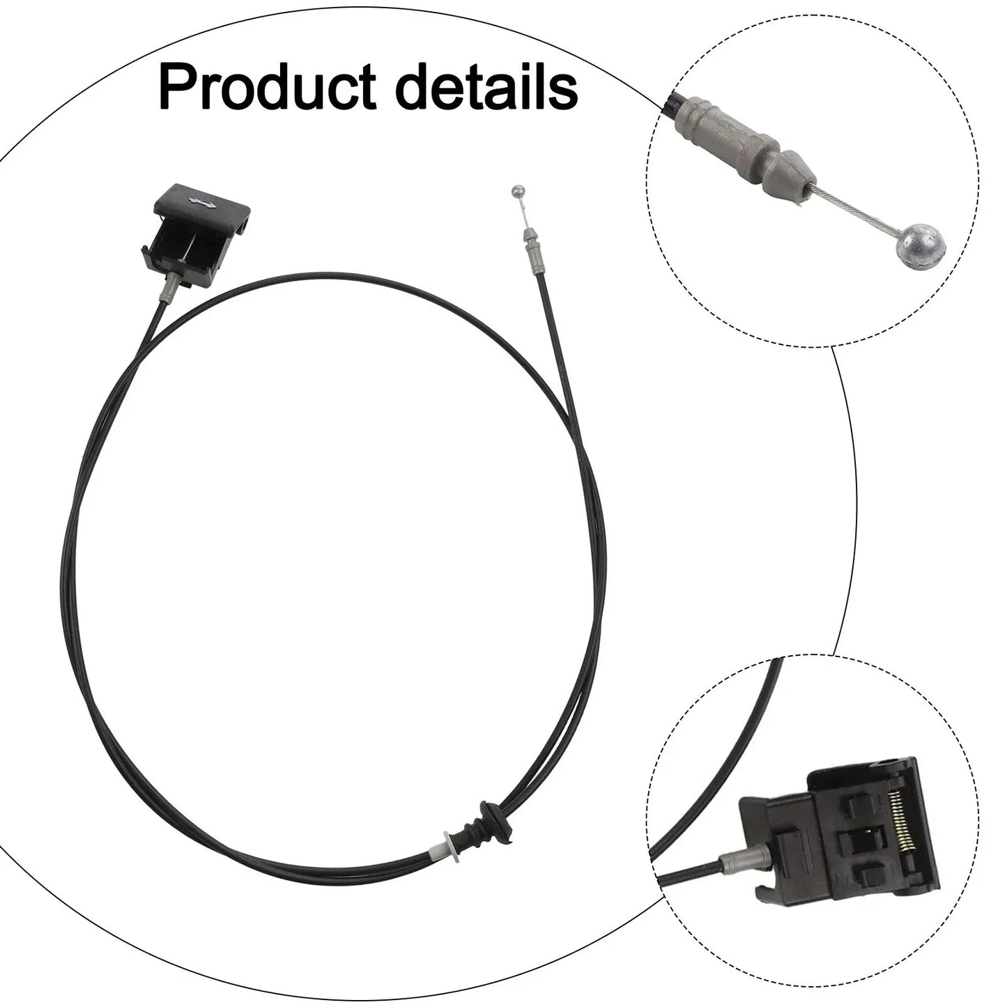 Hood Latch Release Switch Cable for Mazda 3