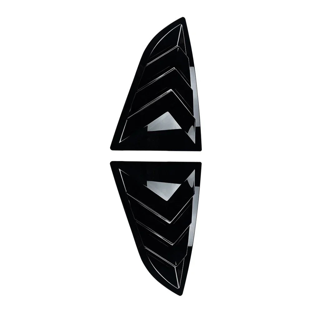 Gloss Black Window Louvers for Toyota GR86 Subaru BRZ (2022-2025)
