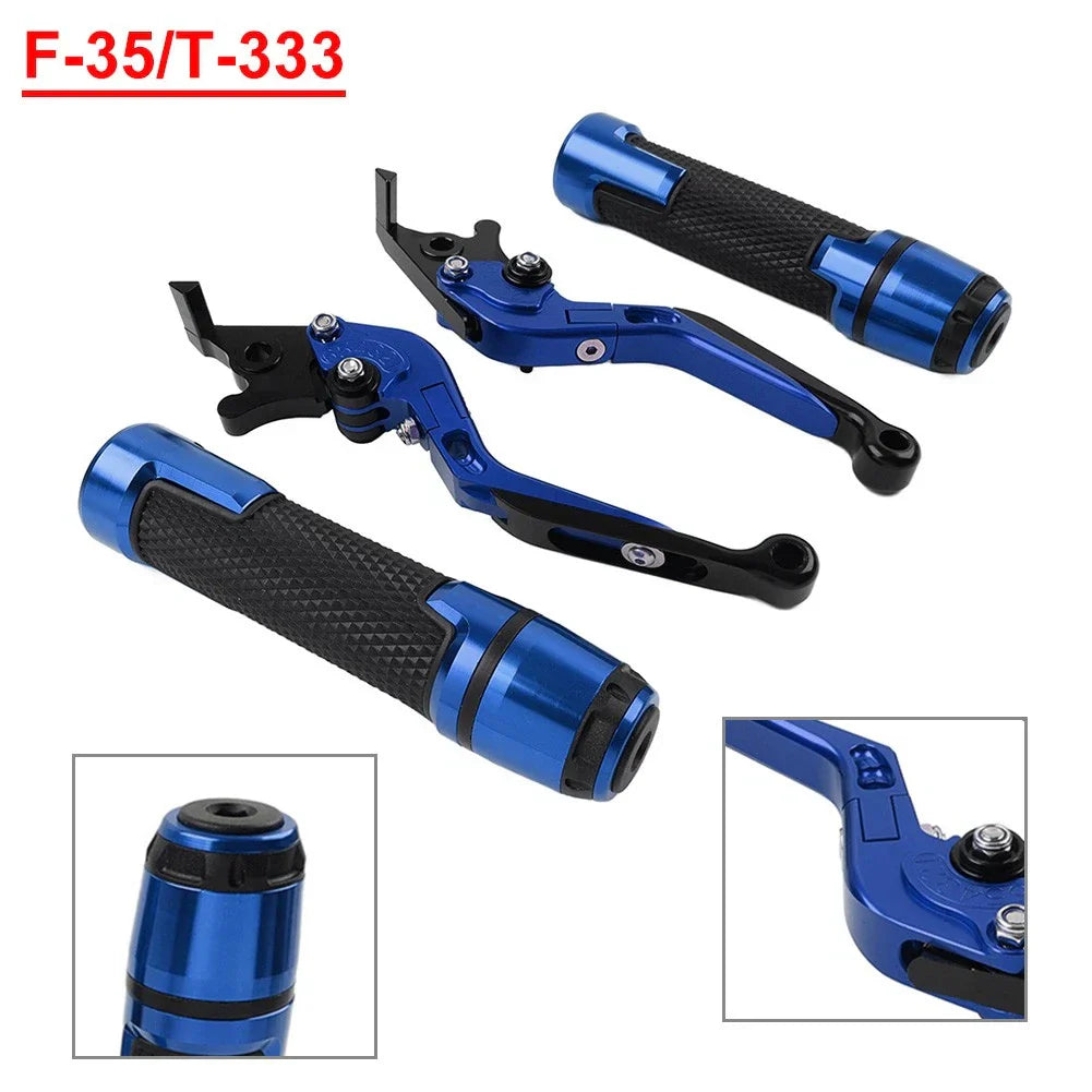 CNC Folding Extendable Brake Clutch Levers for Daytona 675 (2006-2018)