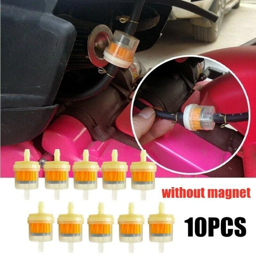 Inline Gas-Fuel Filter / 1/4 6MM-7MM / for ATV Motorcycle