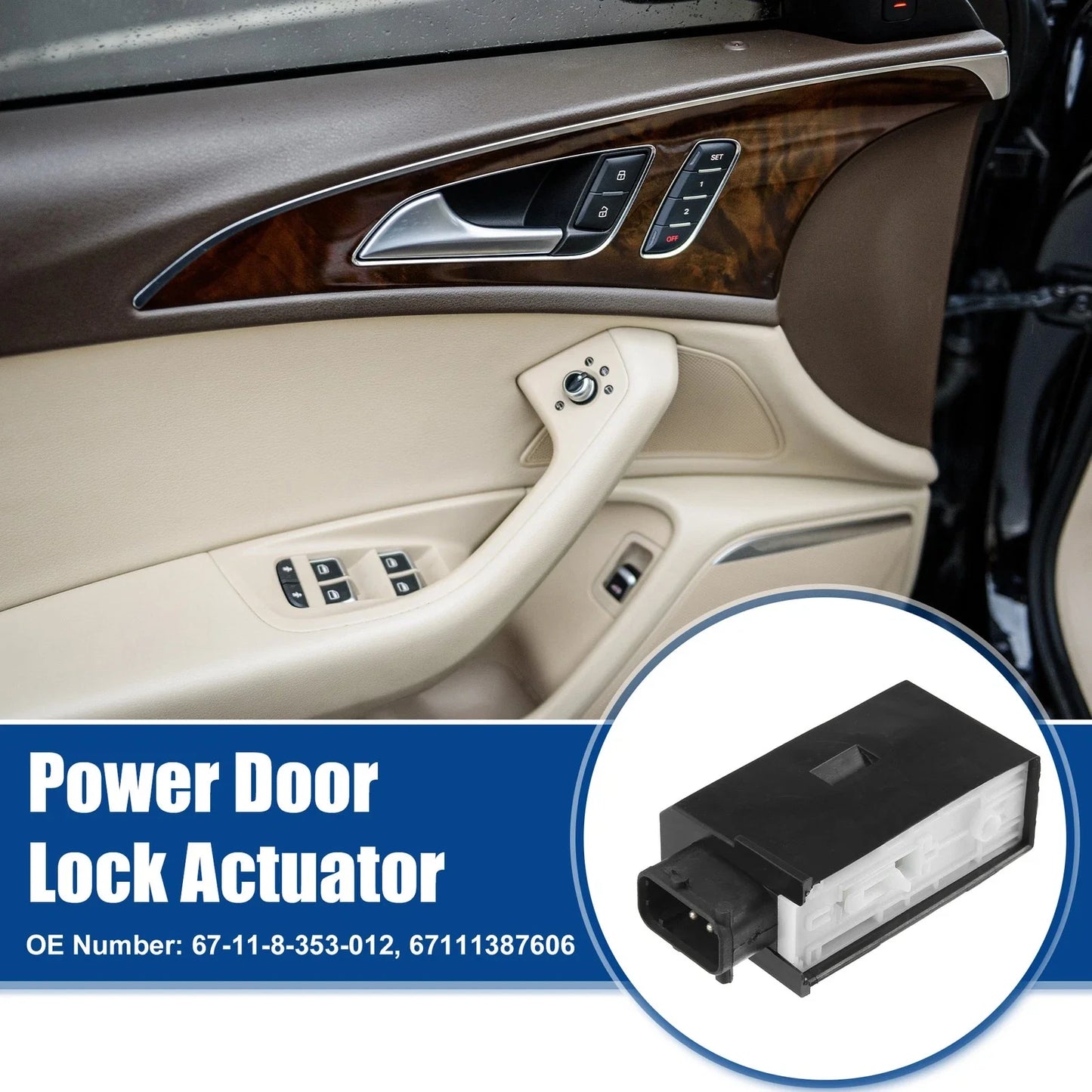 Front Left & Right Door Lock Latch Actuator for BMW