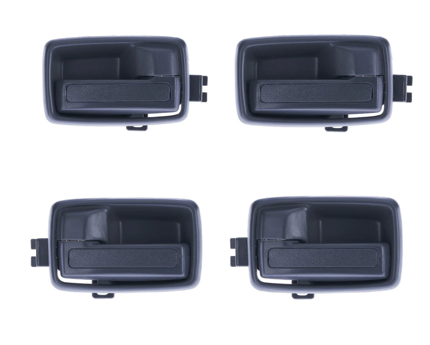 4pcs Textured Grey Inner Door Handles for Holden Rodeo TF (1998–2003)