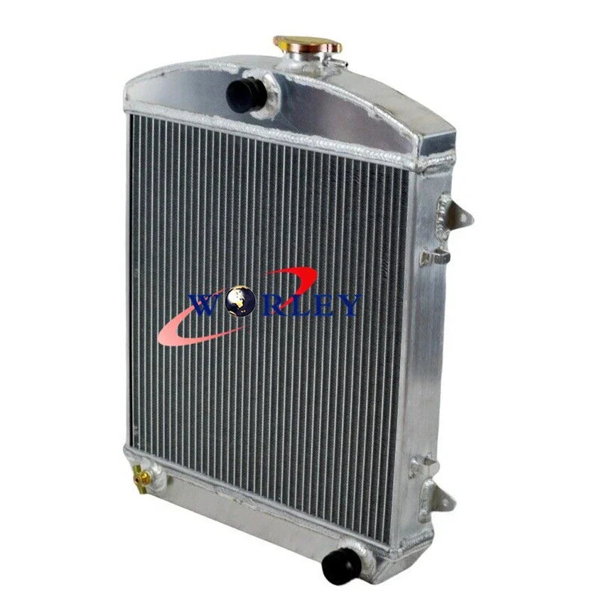 Aluminum Radiator + Fan for Holden F Series FE FC 2.2L 2.3L 6cyl (1956-1960)