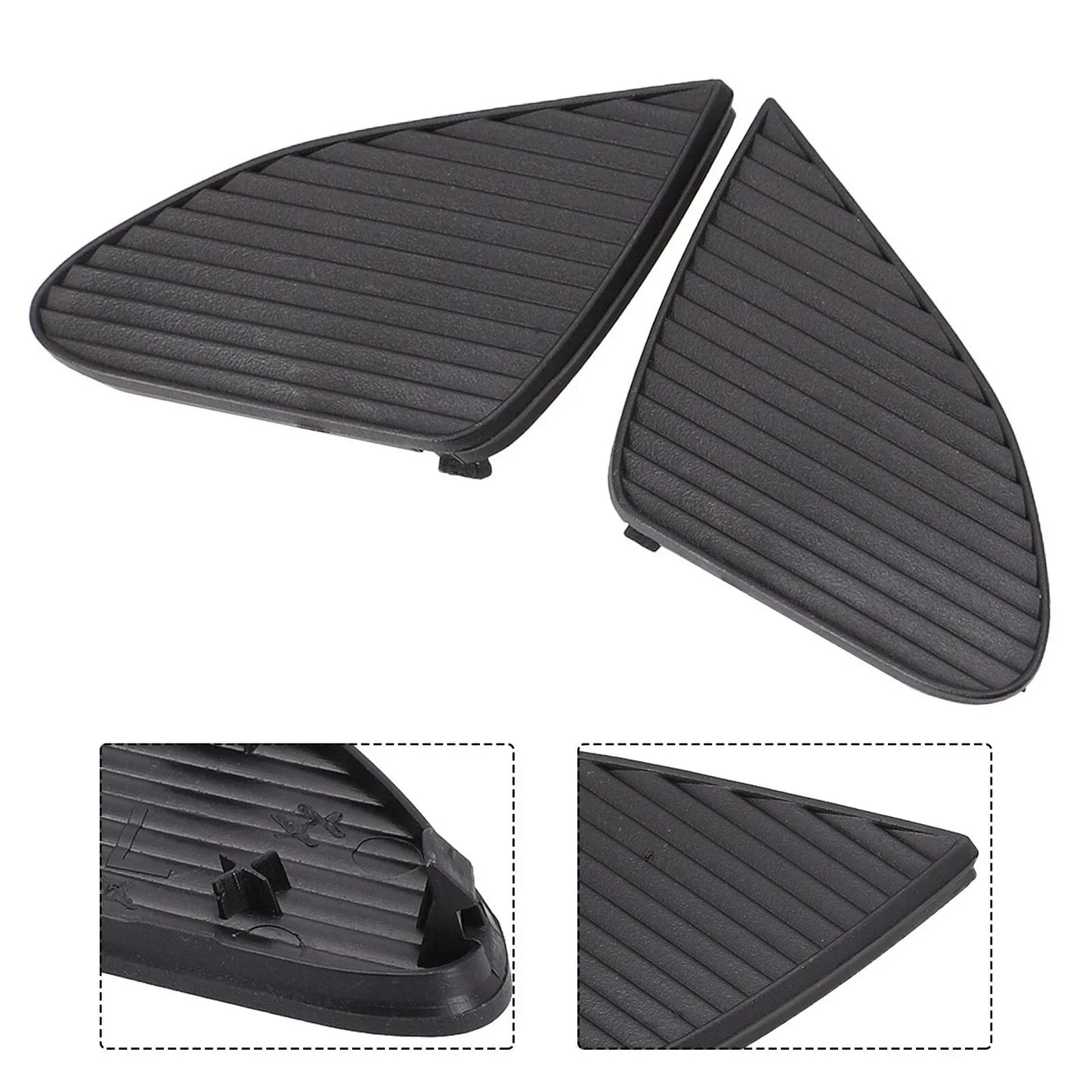Fog Light Cover ABS Black for Lexus IS (2009–2011)
