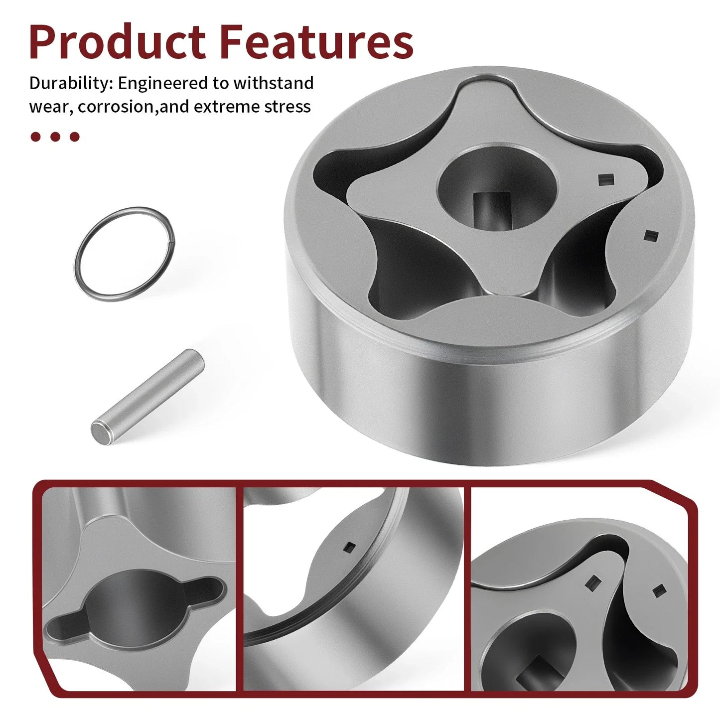 Oil Pump Rotor for Yamaha YZ450F YFZ450X YFZ450R YFZ450 WR450F (2009–2016)