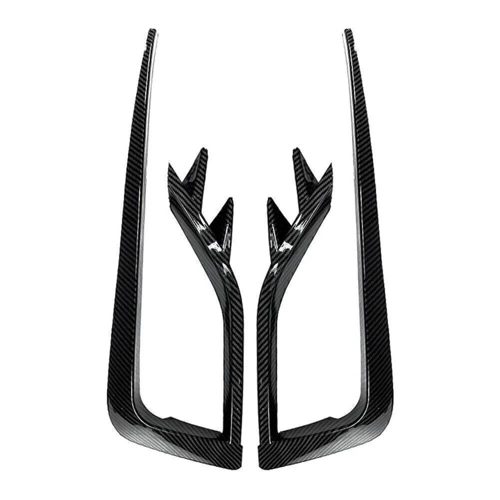 Carbon Fiber Front Bumper Spoiler & Side Skirts for VW Golf MK7.5 (17-19)