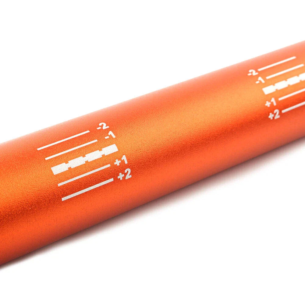 1 1/8" Mid Handlebar Fat Bars for Dirt Pit Bike Motorcycle ATV MX Orange