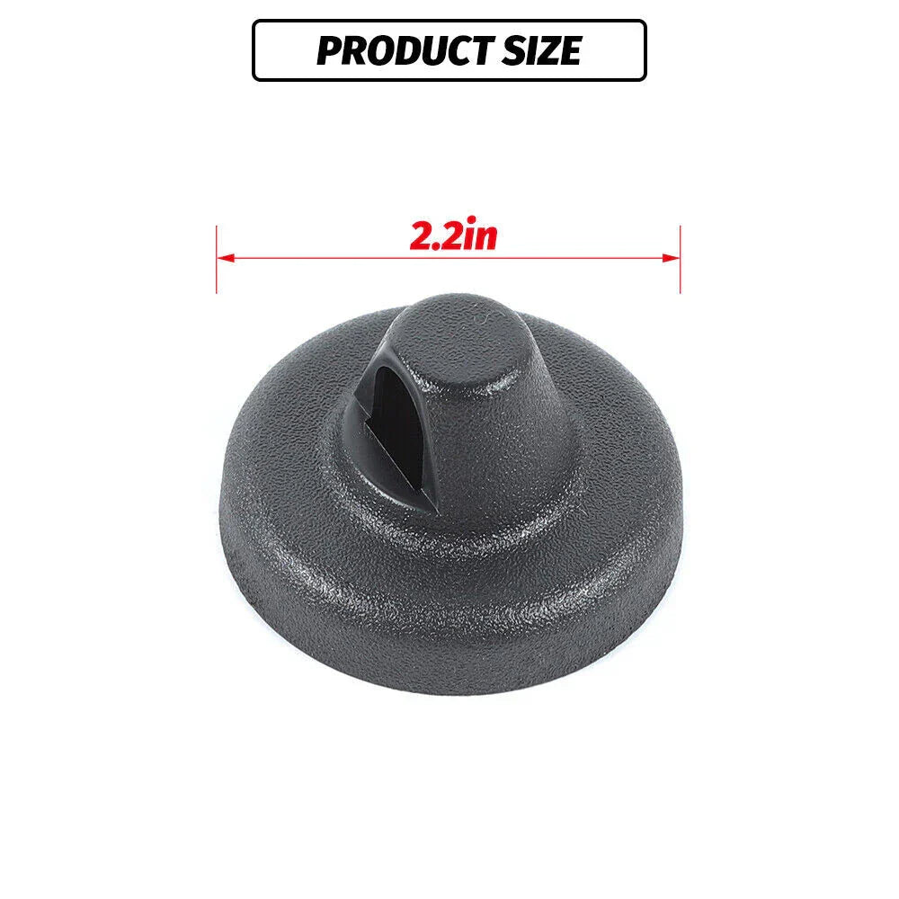 Antenna Base Cover for Jeep Wrangler JK/JL/JT (2007 - Present) Black