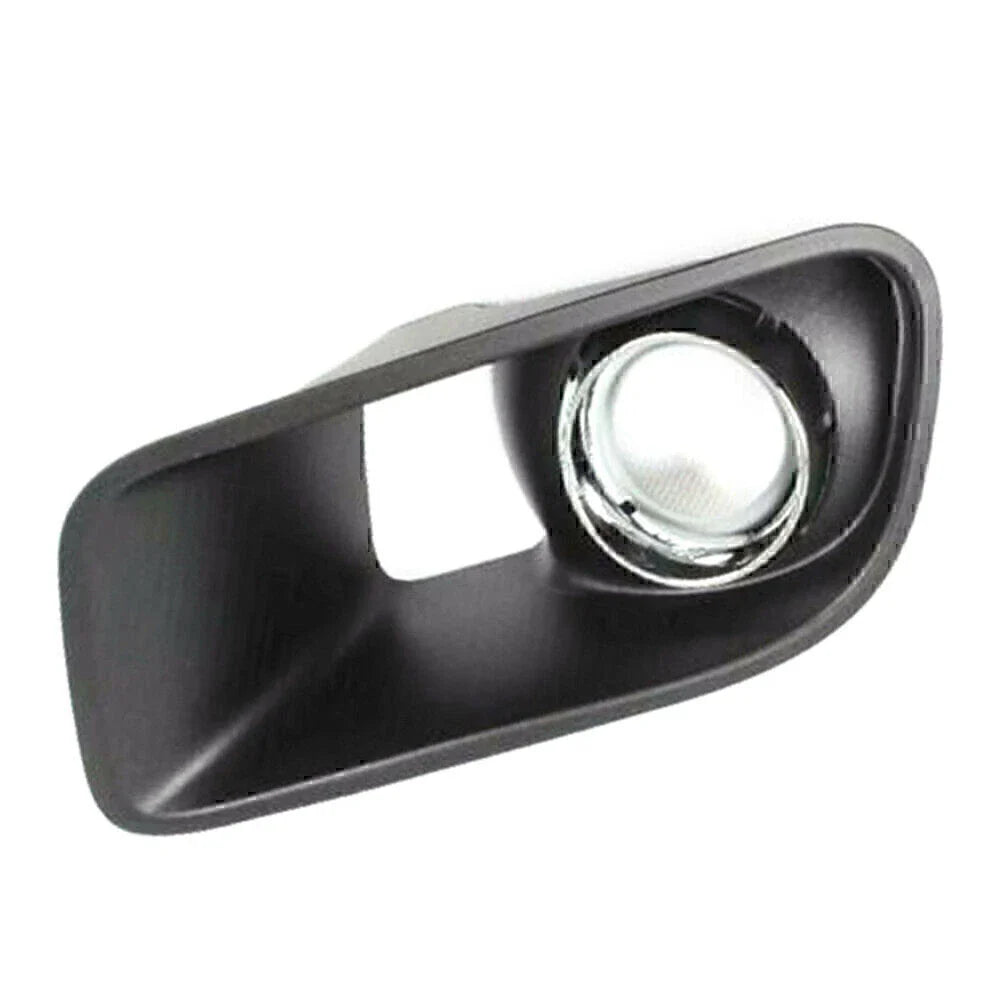 Left Side Front Bumper Fog Light Lamp Bezels for Dodge Charger (2012-2014)