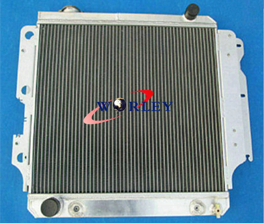 4 Row Aluminum Radiator & Fan Shroud for Jeep Wrangler YJ TJ LJ (1987-2006)