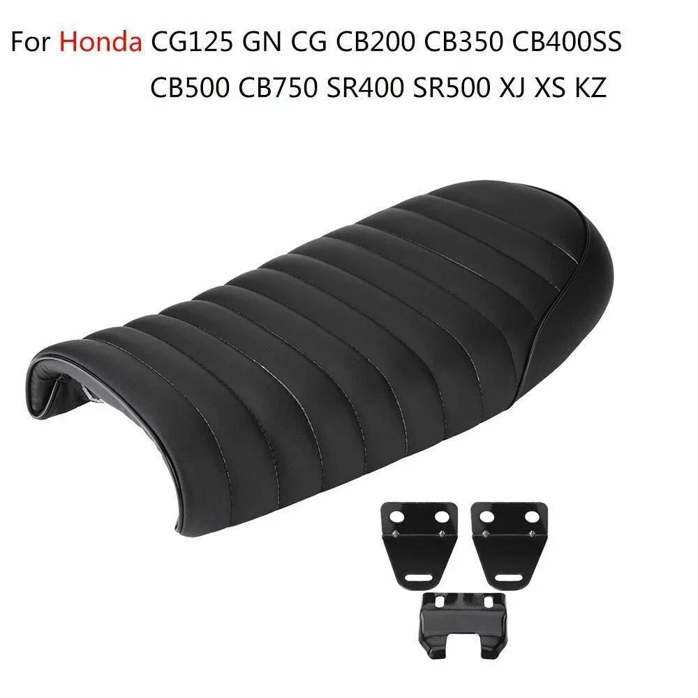 Vintage Flat Seat Cushion for Honda CB125S CB550 CL350 (1971-1978)