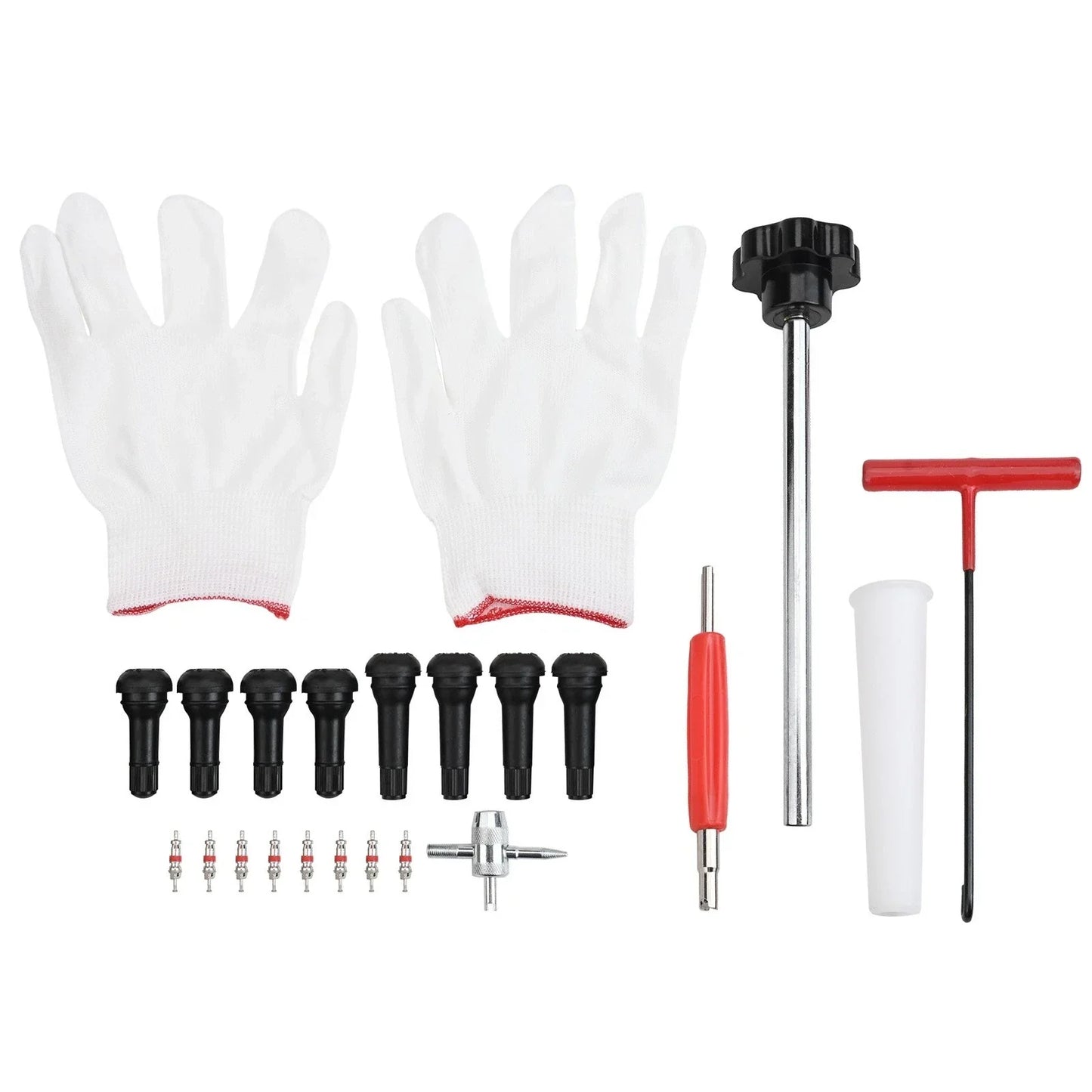 Tire Valve Tool Kit 22-Piece for Car