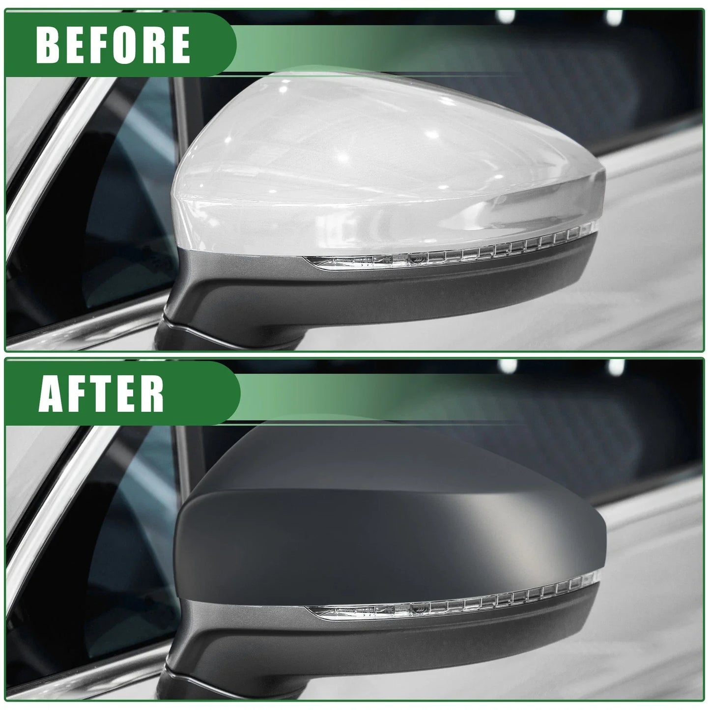 Driver Side Rearview Mirror Cap Deep Gray for BMW 528i (2011-2016)
