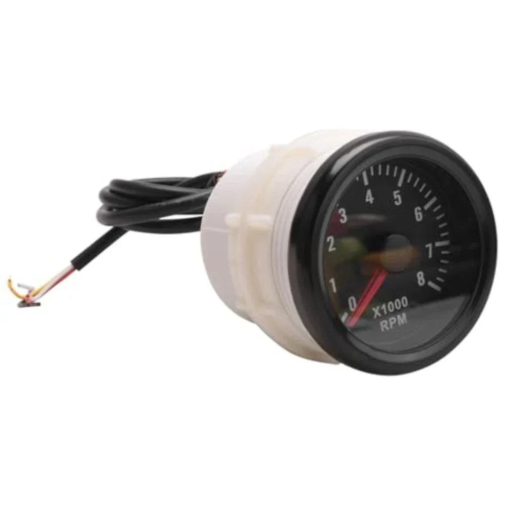 Tachometer 52MM Electric Gauge for Gas Engines 0-8000 RPM
