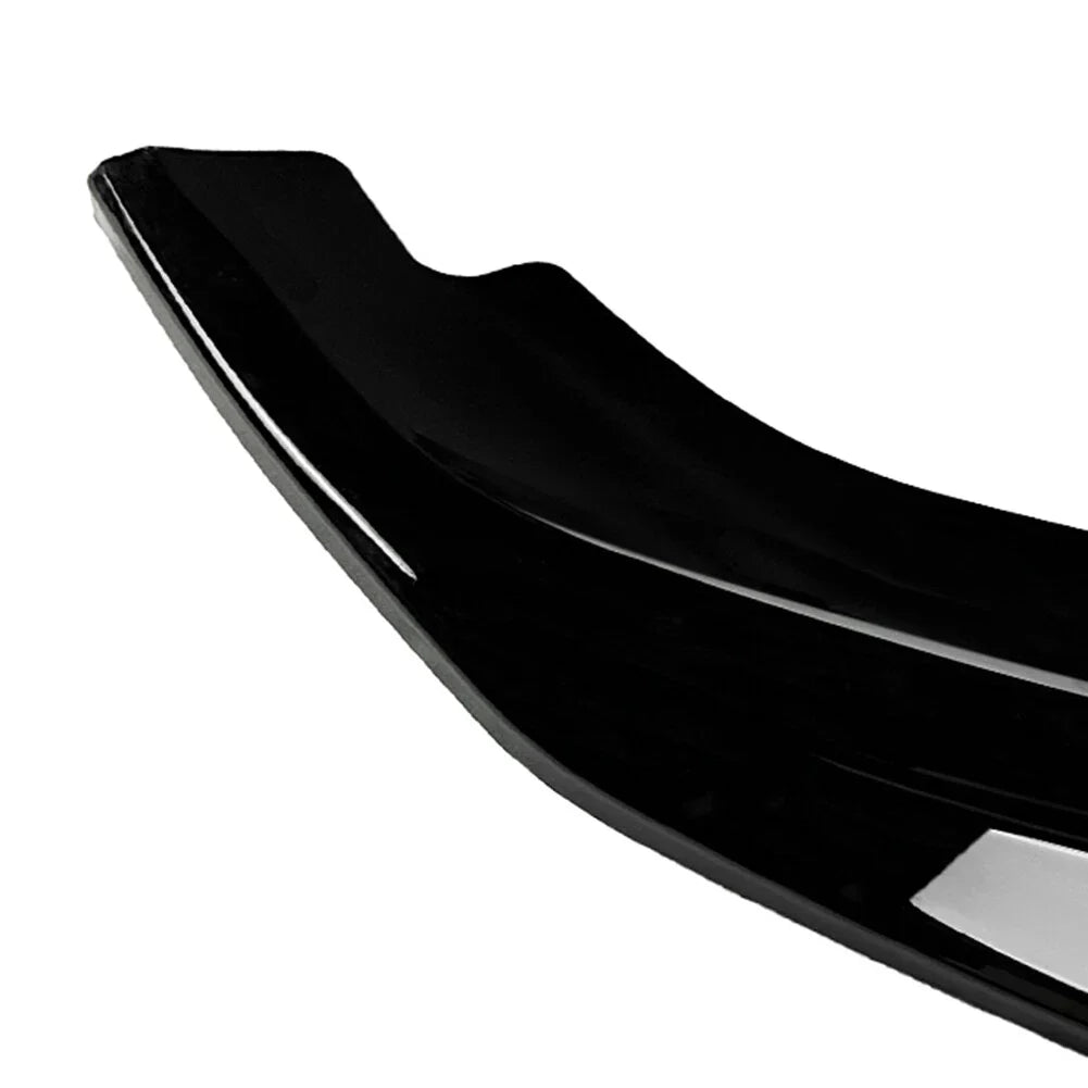 Front Bumper Lip Spoiler for VW Tiguan MK3 (2024-2025) Glossy Black